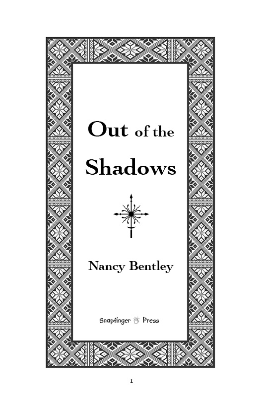 title page for Out of the Shadows